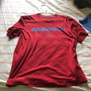 Red Nike’s swing man shirt